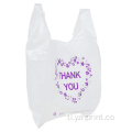 I -clear ang mga plastic bag na tingian ng bag para sa palabas sa kalakalan